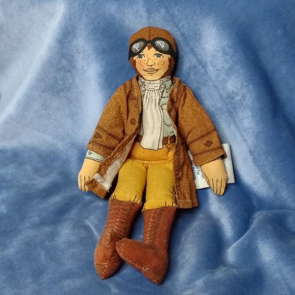 Vintage 1979 Hallmark Cards Inc Amelia Earhart Doll Toy Plush